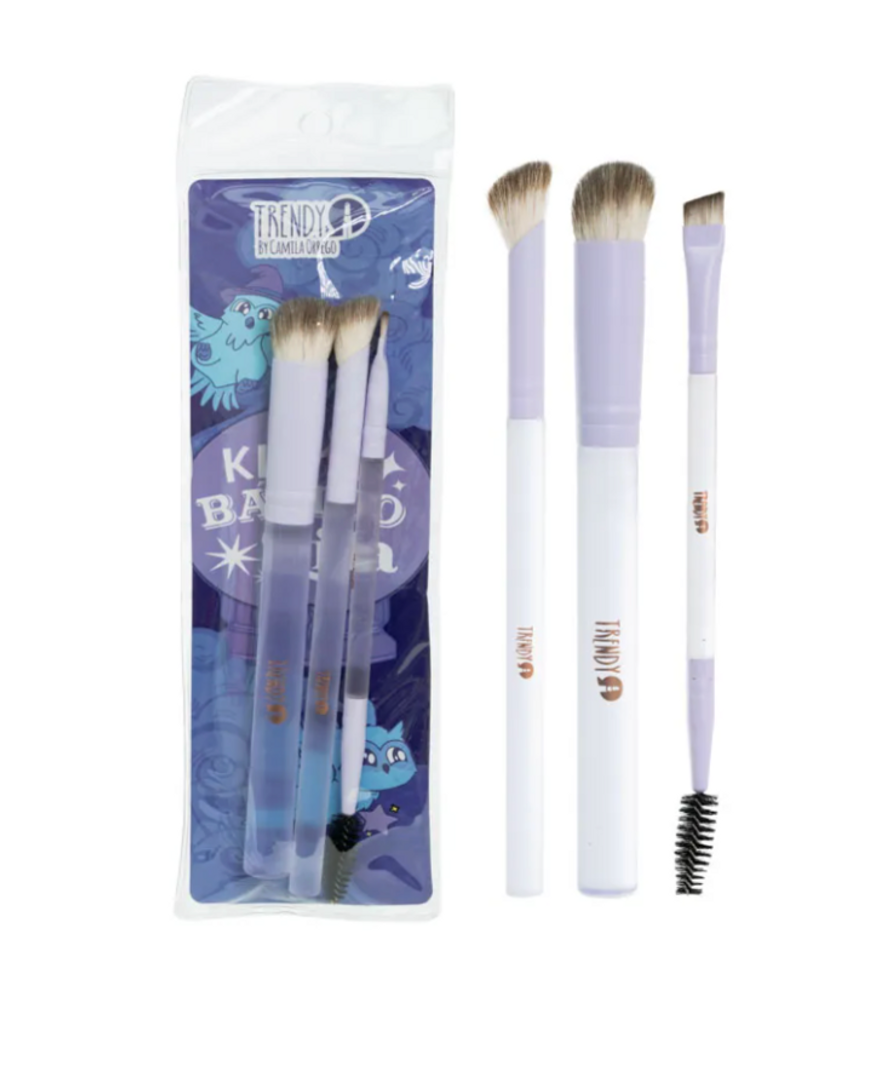 Kit Brochas Basico Lila