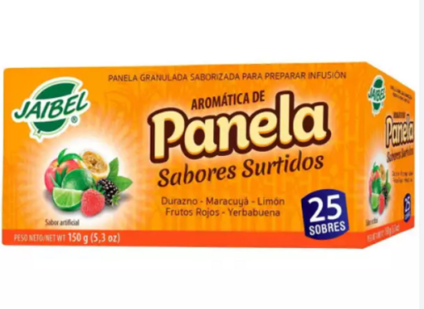 AROMATICA JAIBEL PANELA SURTIDA*25