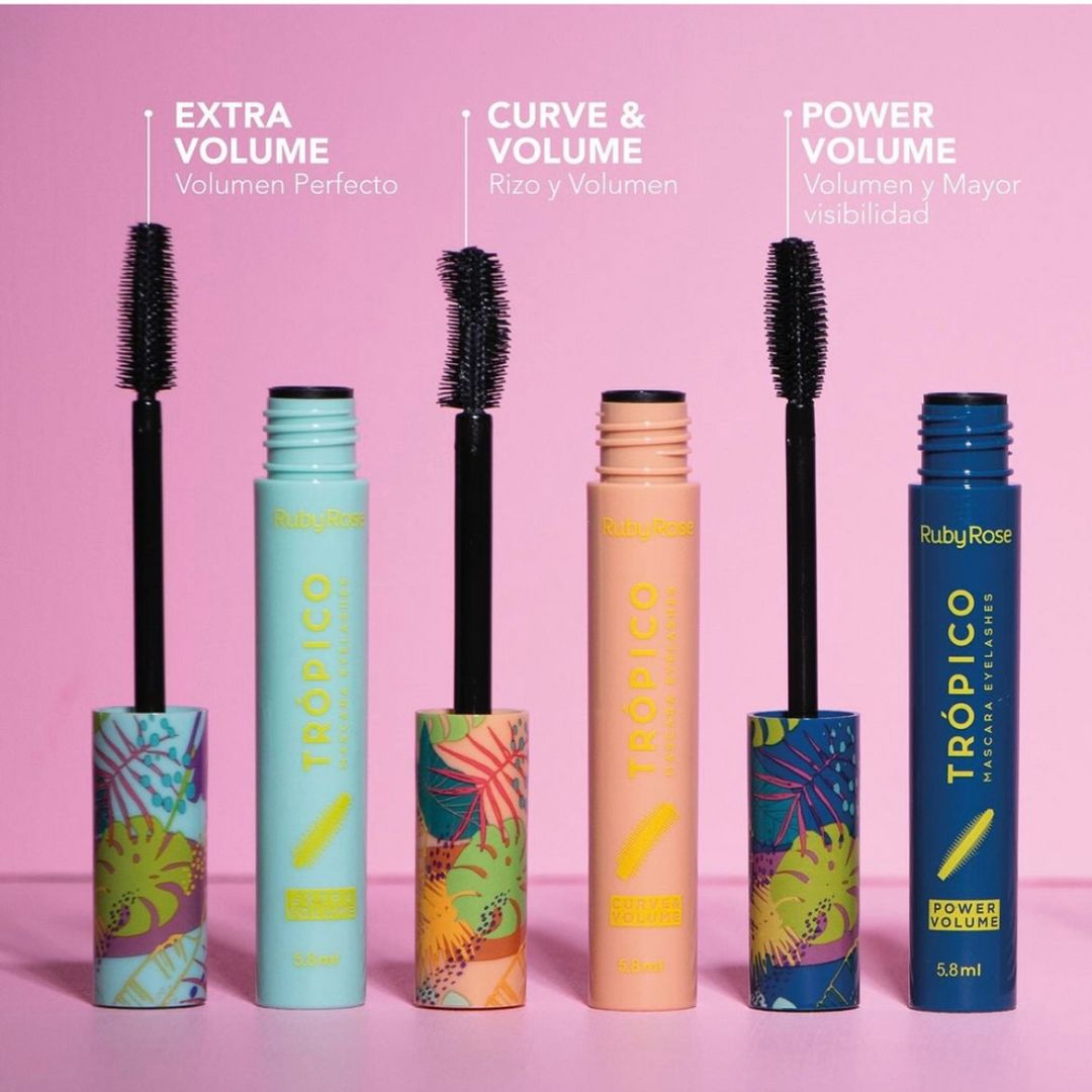 Pestañinas ruby rose tropico