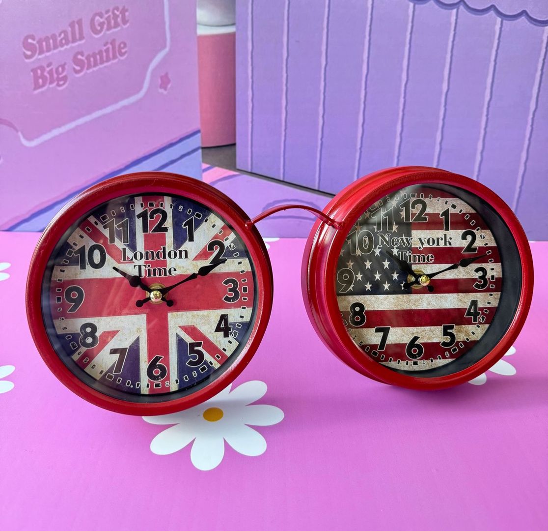 Reloj gafas doble hora 