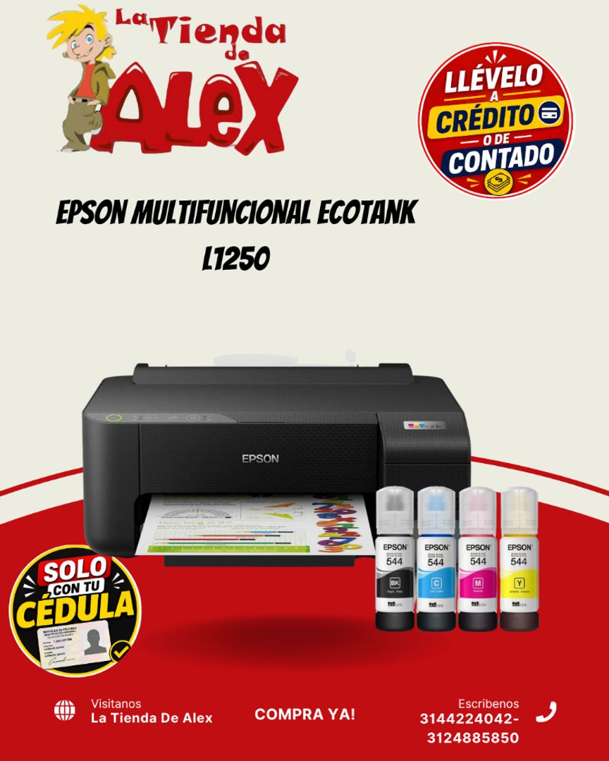 Epson Multifuncional Ecotank L1250