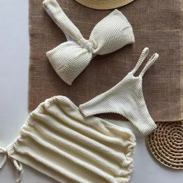 Imagen del producto VESTIDO DE BAÑO X3 TALLA (XS)