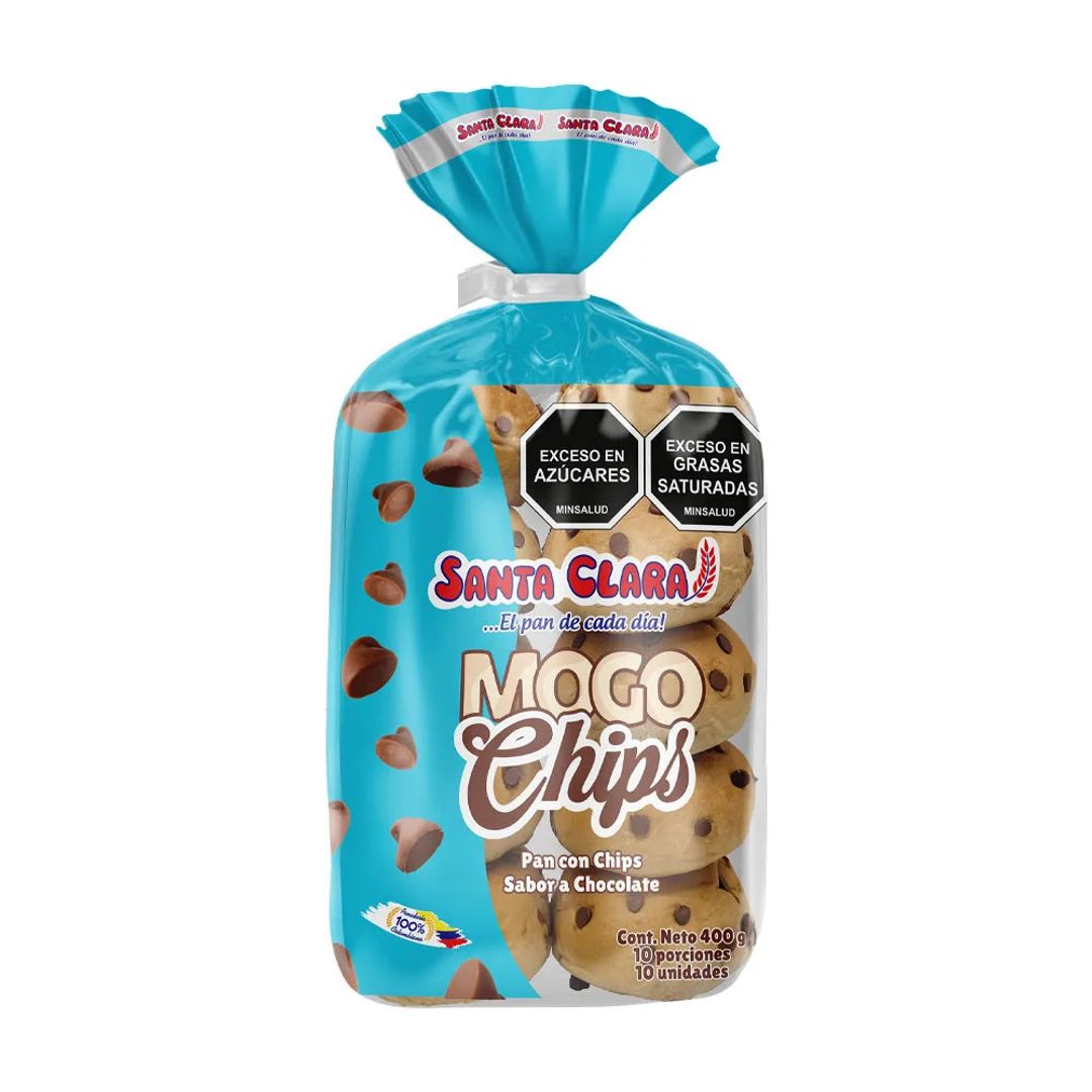 MOGOLLA MOGO CHIPS SANTA CLARA*10*400G