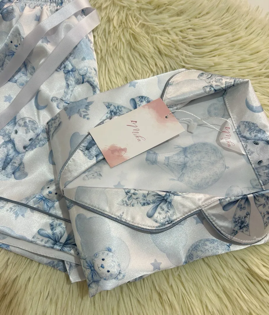Set "Dulce Cielo" / Seda
