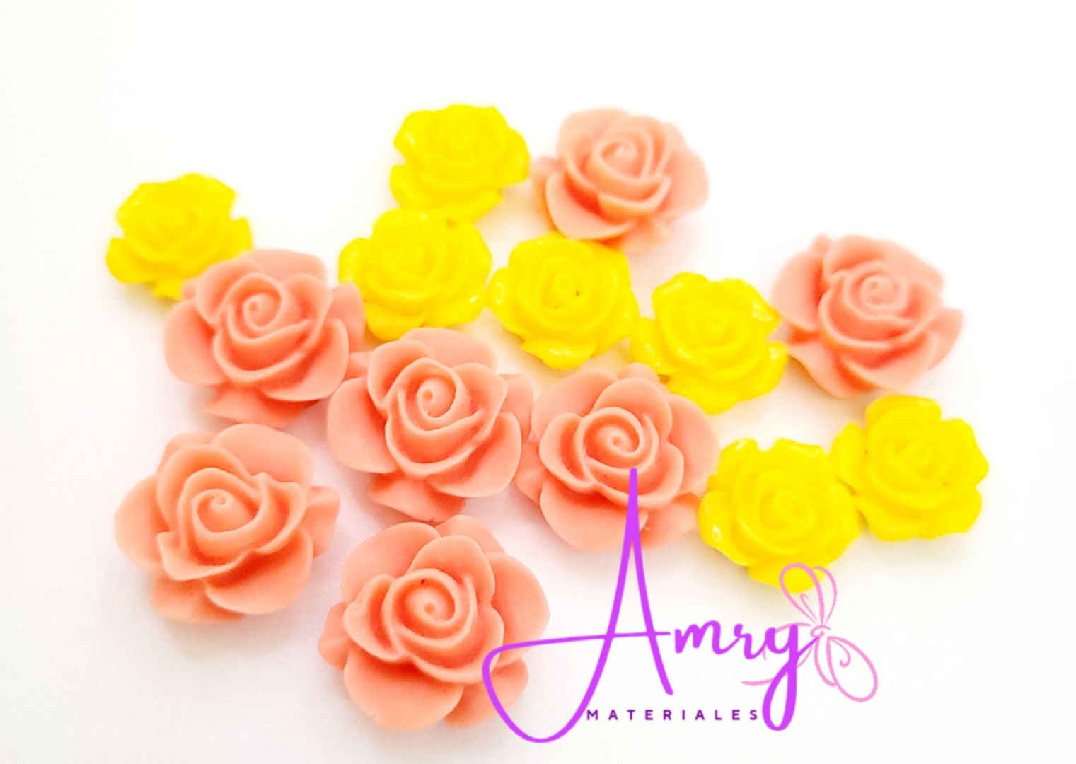 Unico 14 Rosas 1.2cm y 1.5cm 