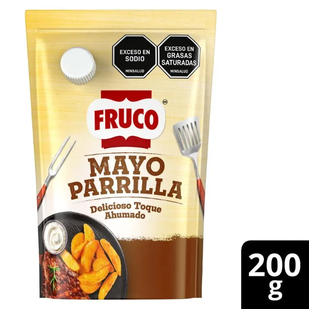 MAYONESA PARRILLA FRUCO*200G