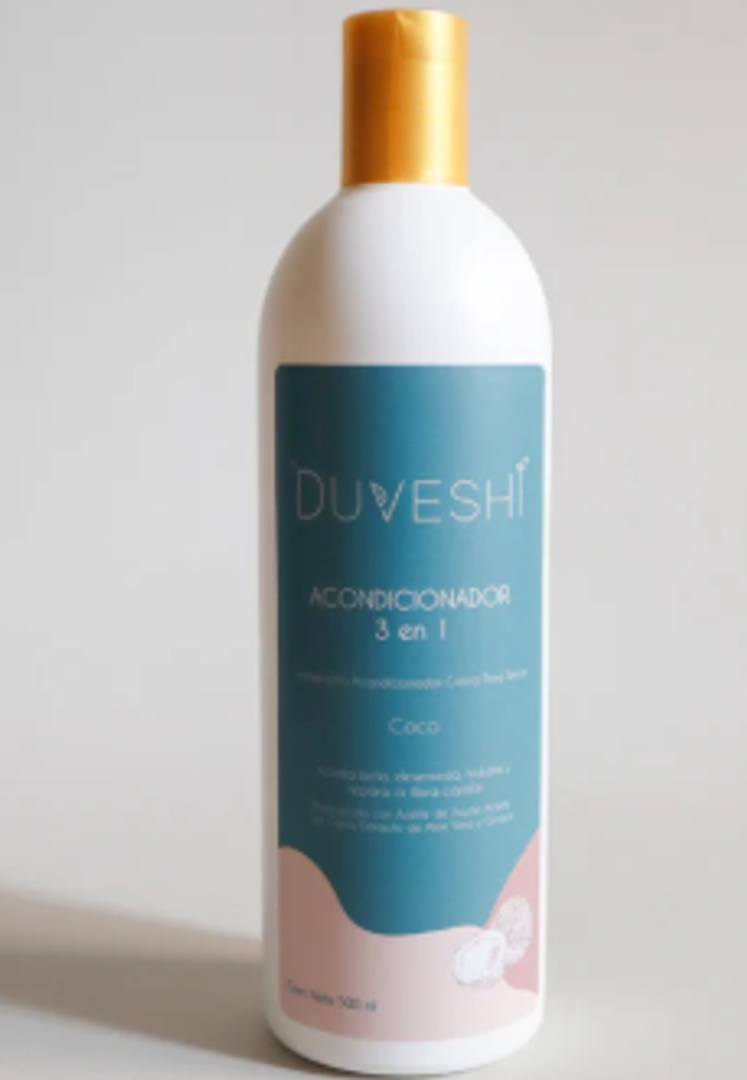 Acondicionador Duveshi 3 en 1 - Suavidad, Brillo y Reparación Instantánea