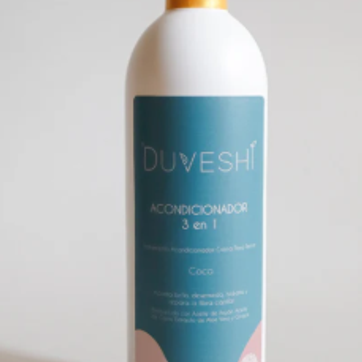 Imagen del producto Acondicionador Duveshi 3 en 1 - Suavidad, Brillo y Reparación Instantánea