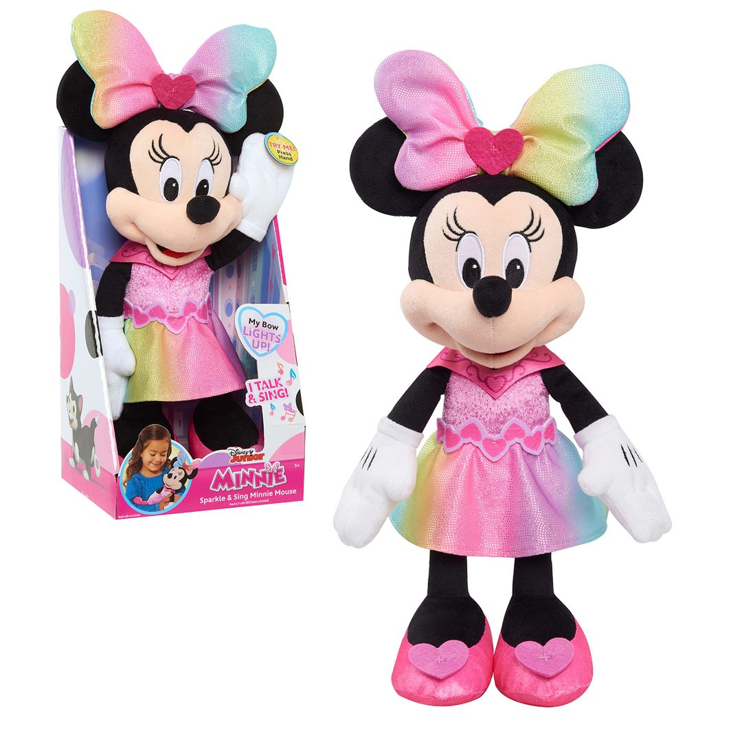 MINNIE Peluche con luz y sonido