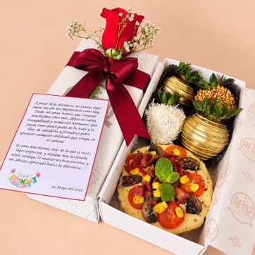 Imagen del producto CAJA MIXTA PEQUEÑA + ROSA