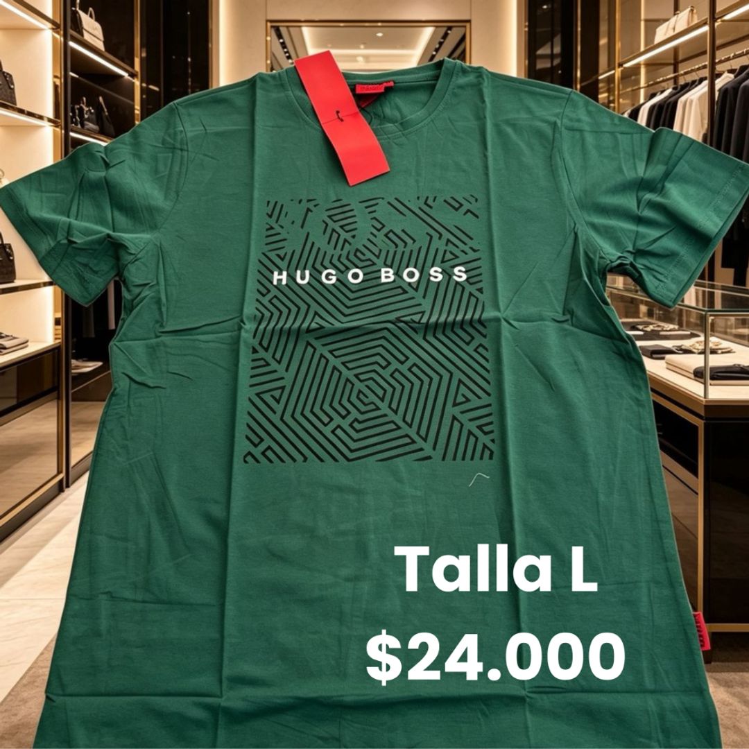Camiseta hombre talla L Hugo Boss