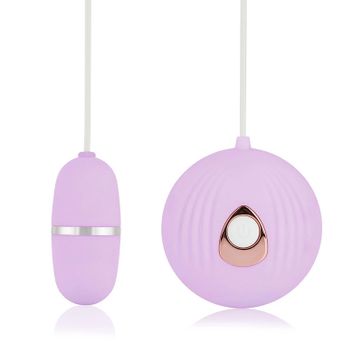 HUEVO VIBRADOR CON CABLE CONCHA LUST - imagen 1