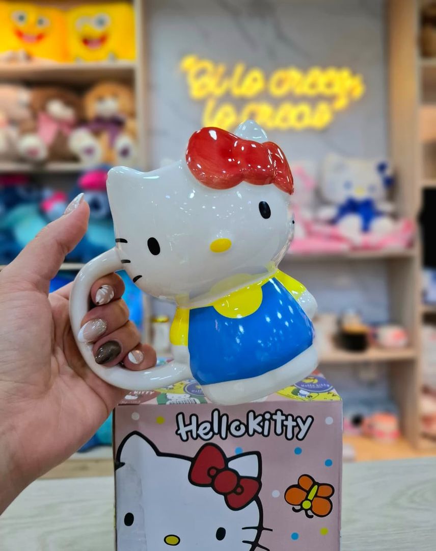 MUG HELLO KITTY 3D CUERPO
