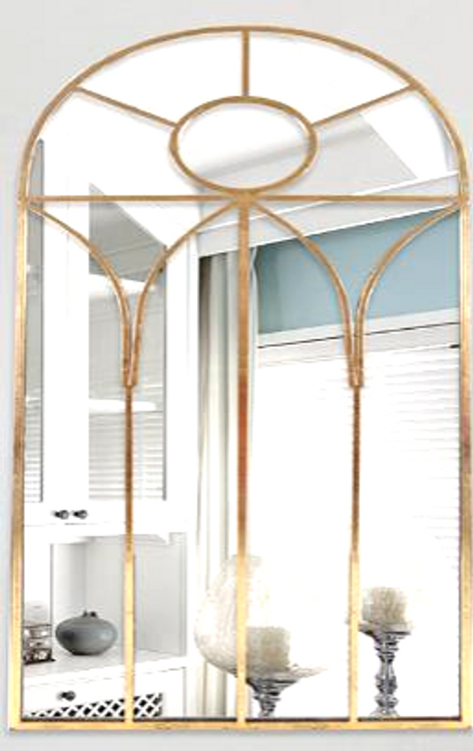 Espejo en latón de pared