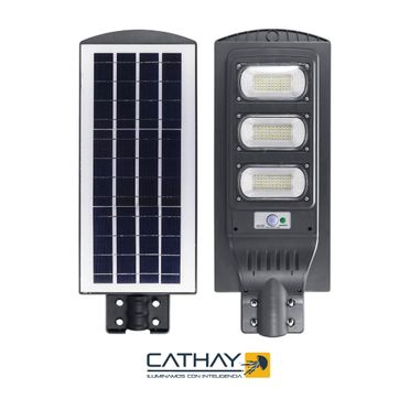 LAMPARA SOLAR CON PANEL SOLAR 45W - imagen 1