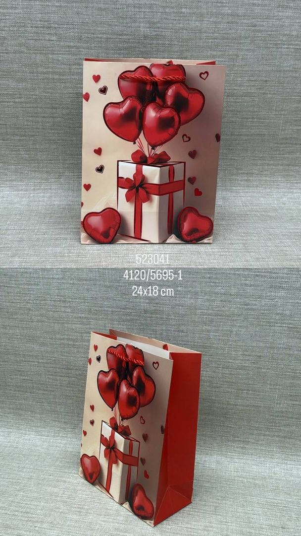 BOLSA DE REGALO SURTIDA 24X18 CM