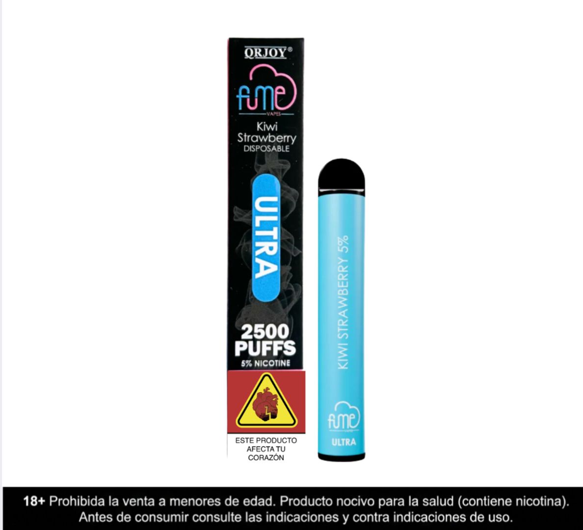 Fume Ultra Kiwi Strawberry 2500 Puffs