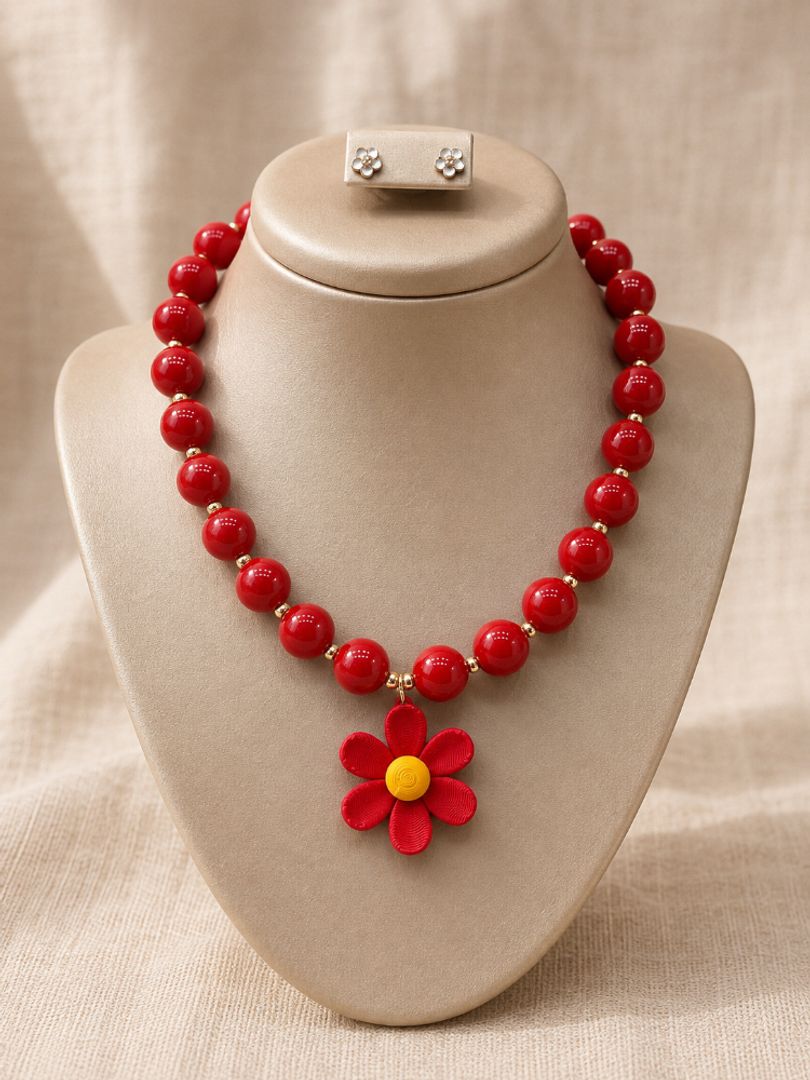 Collar Chunky + Dije 