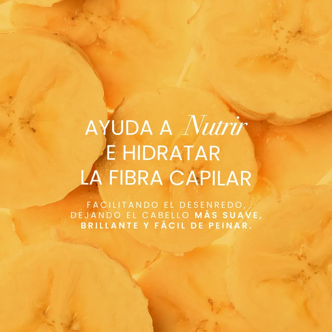 Acondicionador con banano 