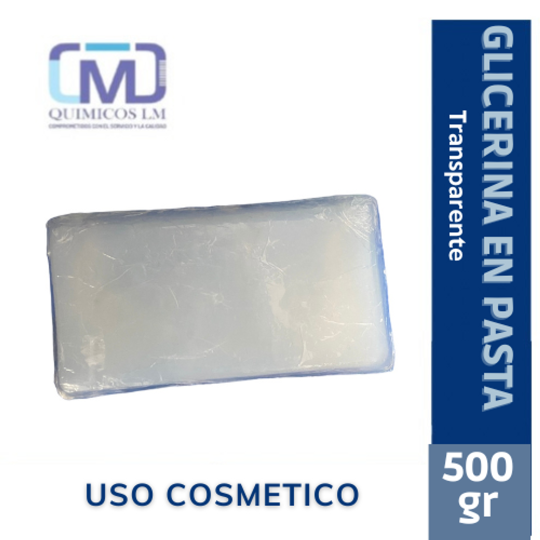 GLICERINA EN PASTA / JABÓN DE GLICERINA 500gr