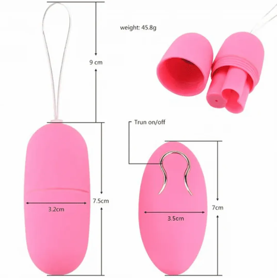 HUEVO VIBRADOR INALAMBRICO 10 FUNCIONES