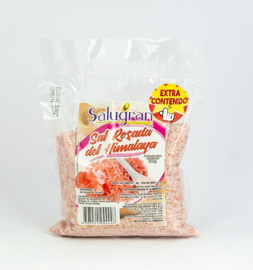 SAL ROSADA DEL HIMALAYA X 125GR SALUGRAN