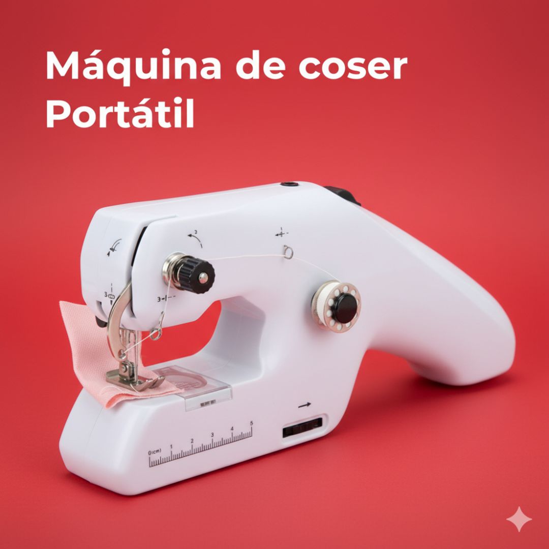 Mini Máquina de Coser Portátil (De Mano) 