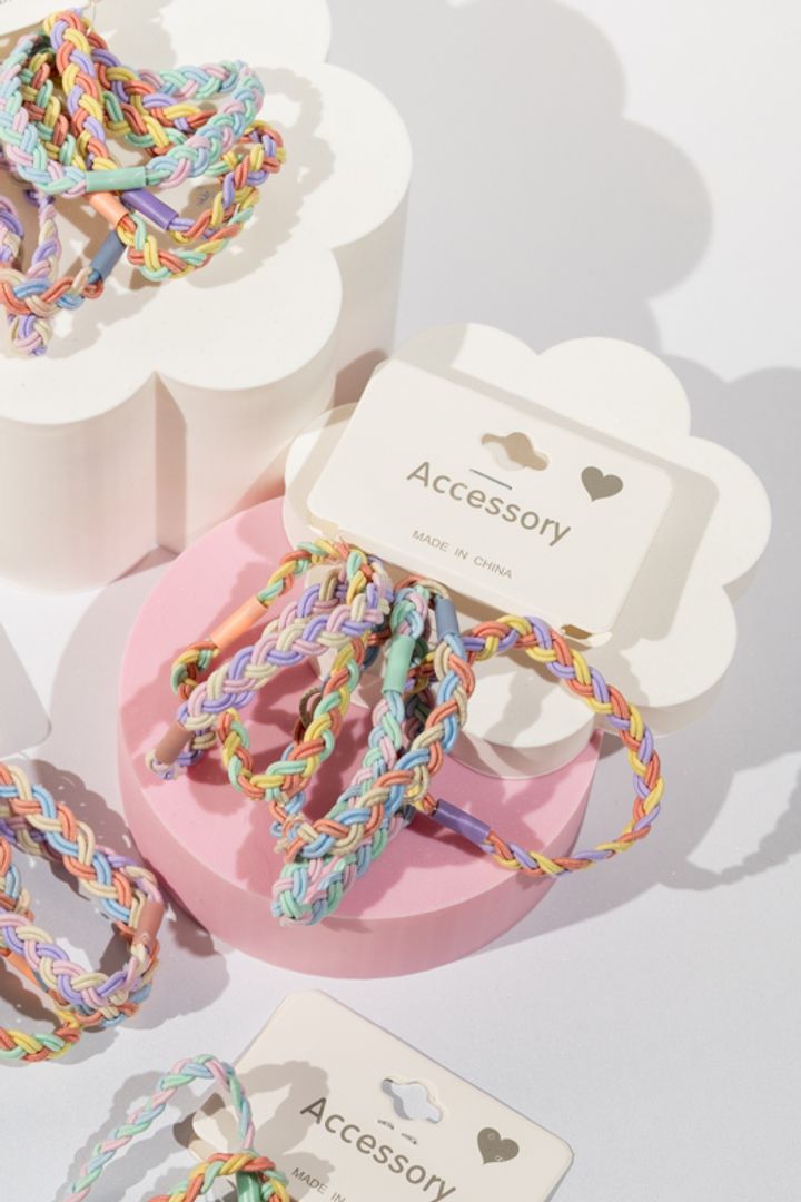 RESORTE TRENZA PASTEL