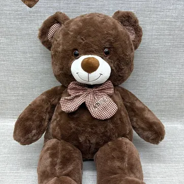 Imagen del producto OSO CAFE CON MOÑO LOVE DE 55 CM 