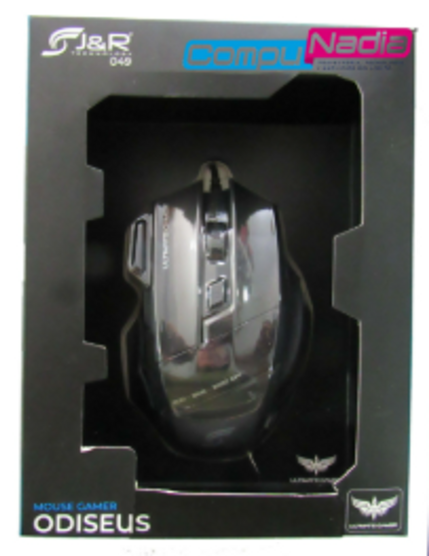 MGJR 049 MOUSE GAMER ODISEUS 7 BOTONES LED 800 3200 DPI