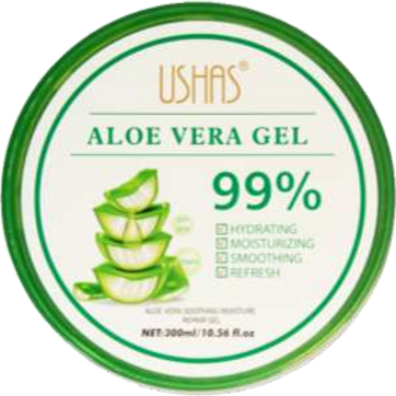 MASCARILLA EN GEL ALOE  VERA USHAS - imagen 1