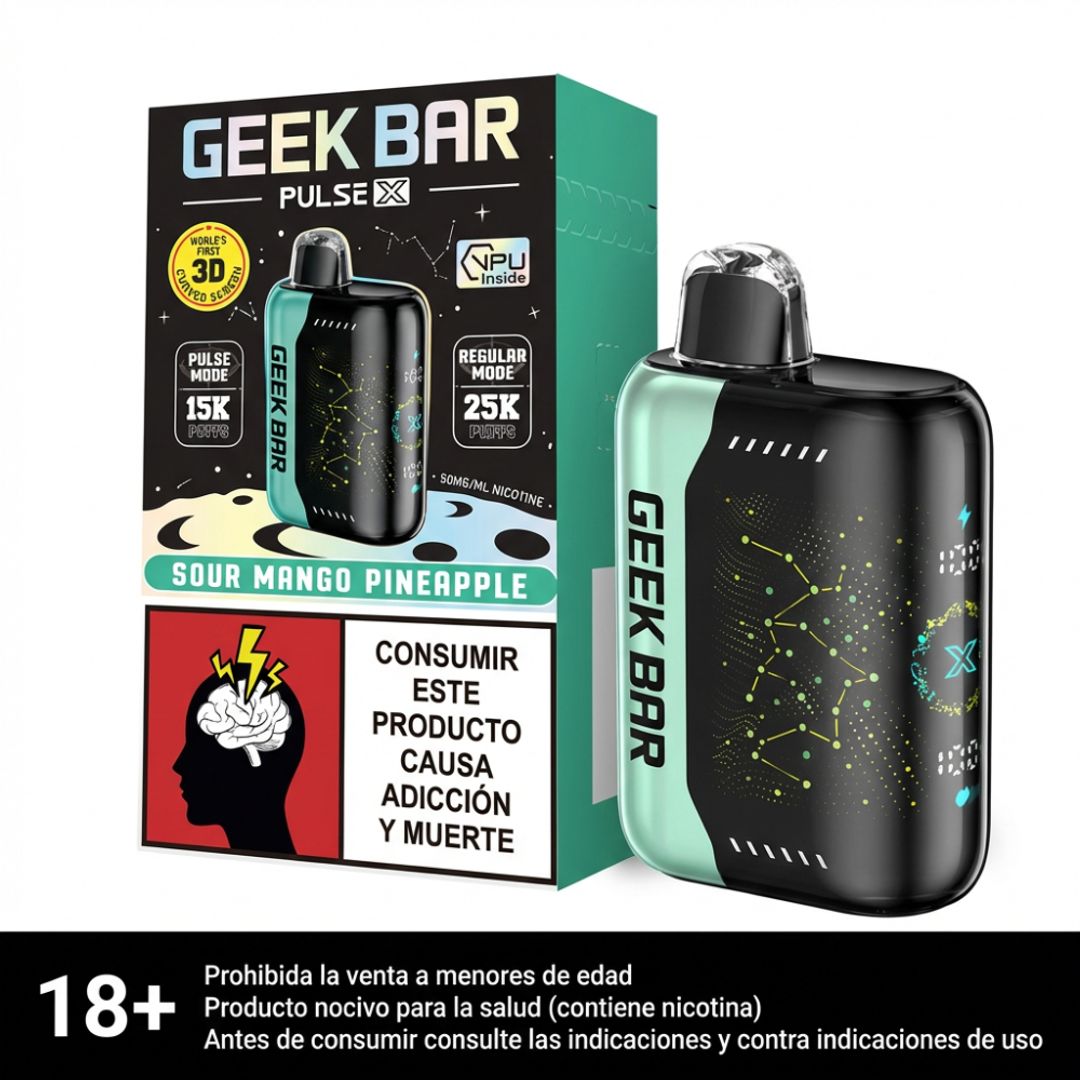 Geek Bar Pulse X Sour Mango Pineapple 25.000 Puffs