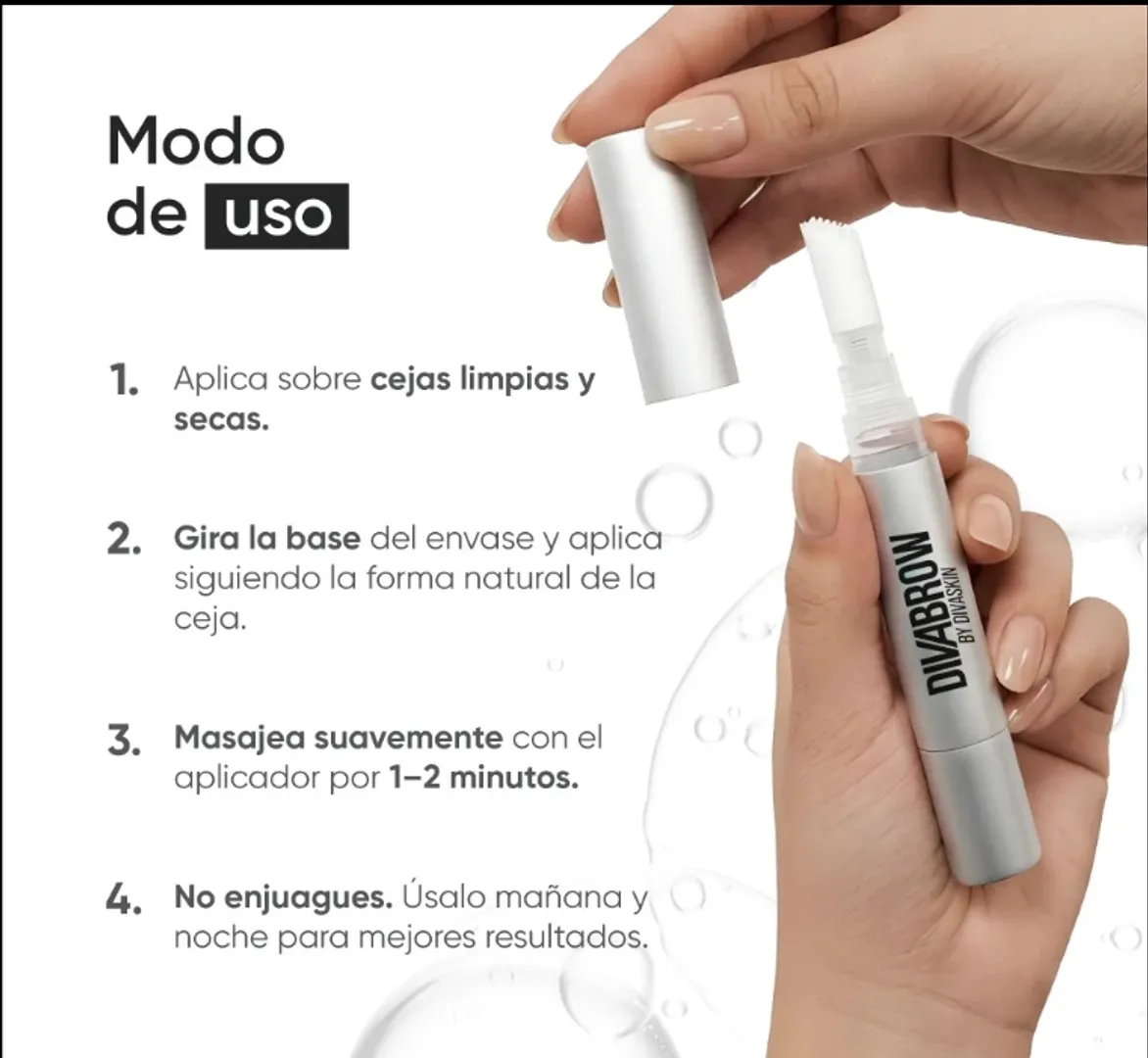 Divabrow - Serum para el crecimiento de cejas