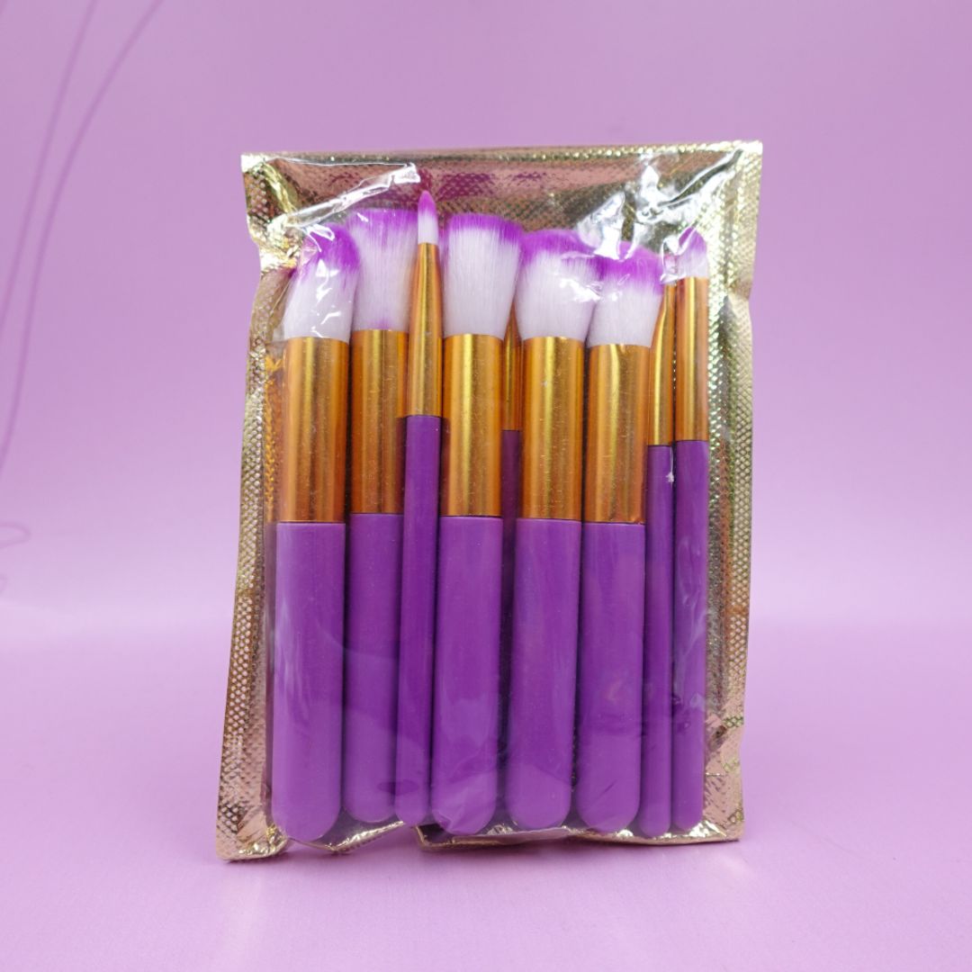 KIT DE BROCHAS KABUKI x 10 