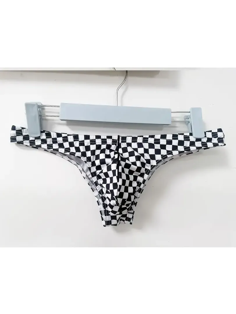 BIKINI MASCULINO A CUADROS