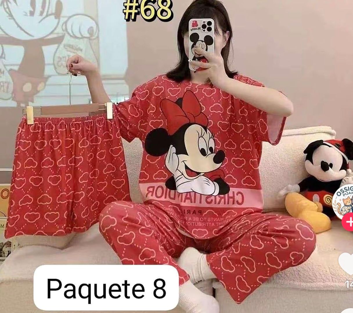Pijama set x 4