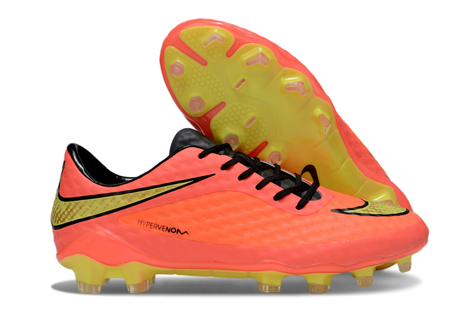 Tacos Hypervenom FG - Natural firme Lote 2