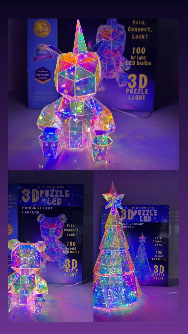 LAMPARA MUÑECO 3D
