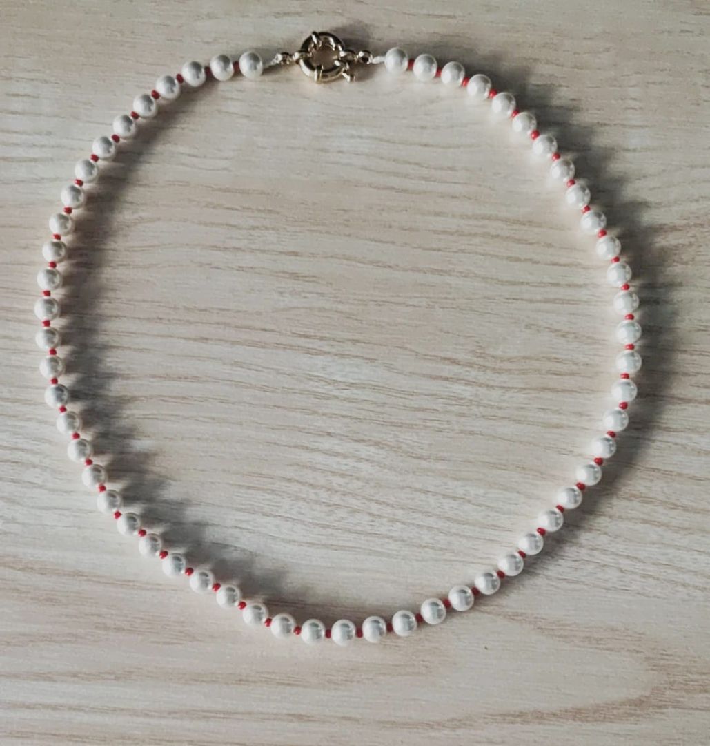 Collar Perla Shell y Miyuki