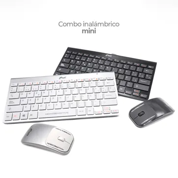 Imagen del producto Combo Mouse y teclado mini inalámbrico