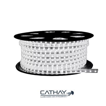 CINTA LED ENCAUCHETADA 60 LED POR METRO - IP 65-110V  - imagen 1