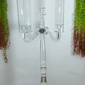 CANDELABROS CRISTAL - 5 BRAZOS LISO - imagen 1