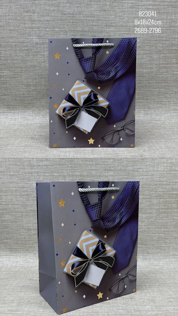 BOLSA DE REGALO SURTIDA 8X18X24 CM