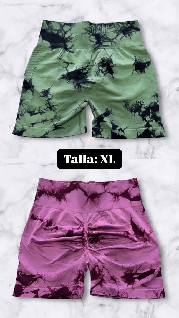 LICRA SHORT TYE DYE 