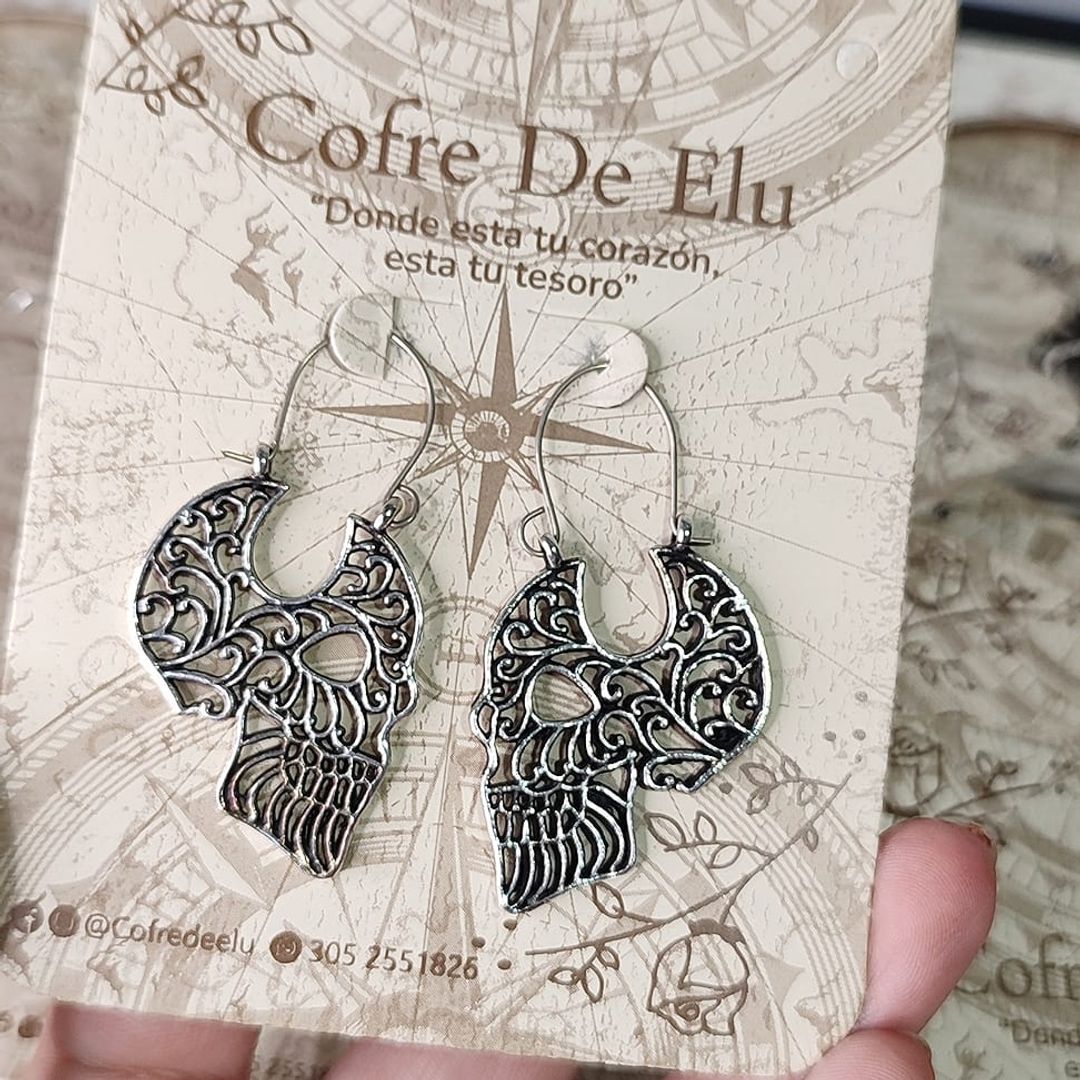 ARETES CALAVERA CATRINA