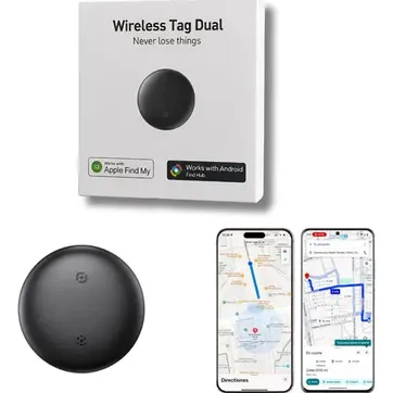 LOCALIZADOR BLUETOOTH GPS COMPATIBLE CON iOS Y ANDROID REDONDO N6-2 - imagen 1
