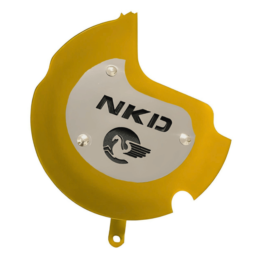 PROTECTOR TAPA CLUTCH NKD CON PLATINA AMARILLO 