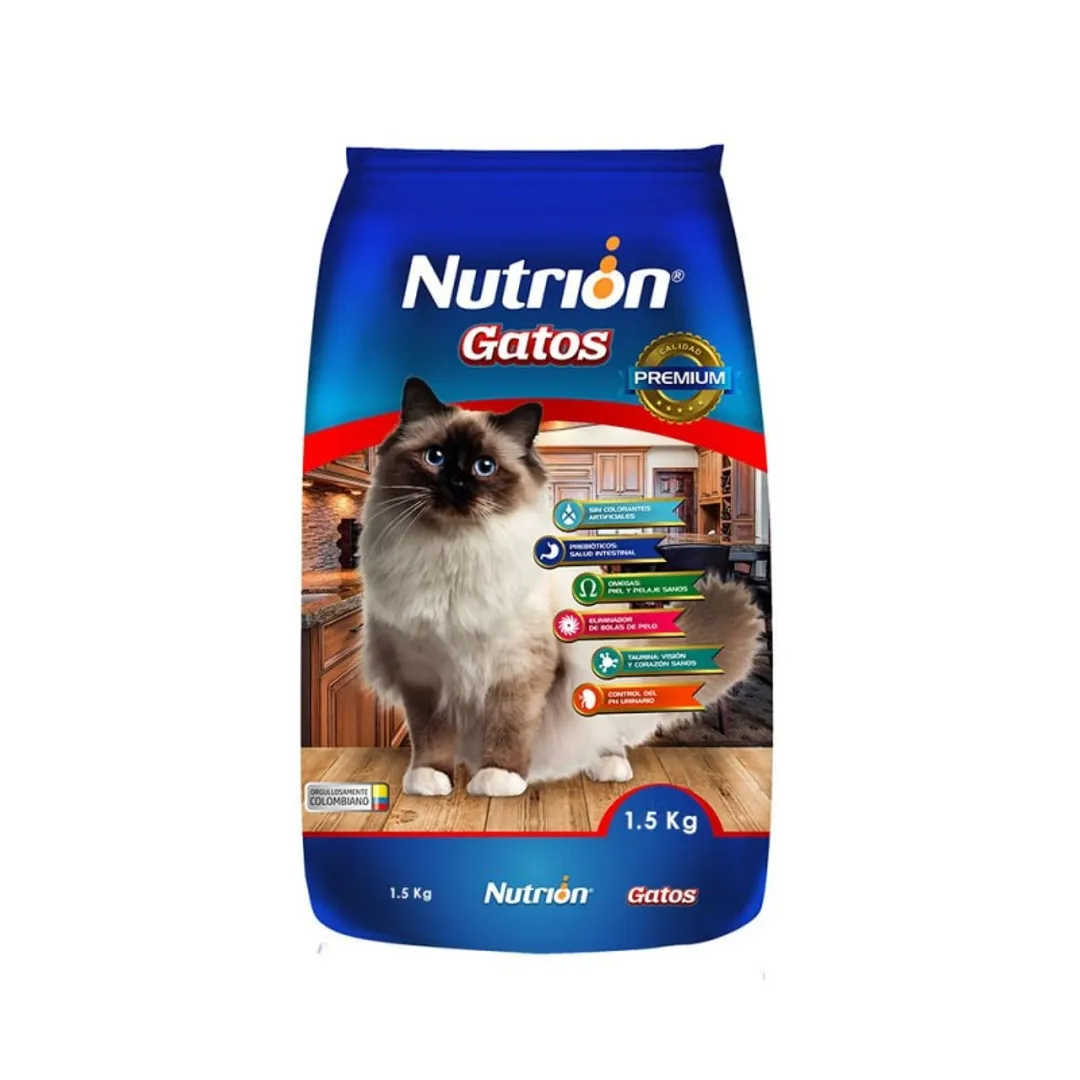 NUTRION GATOS x 1.5 Kilos