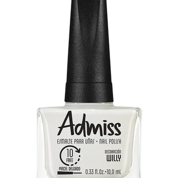 Imagen del producto WILLY - ESMALTE DECORACIÓN ESTANDAR ADMISS 10 ML - GAMA BLANCO