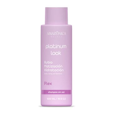 Imagen del producto Shampoo Platinum Look Repara y Matiza el Pelo Rubio